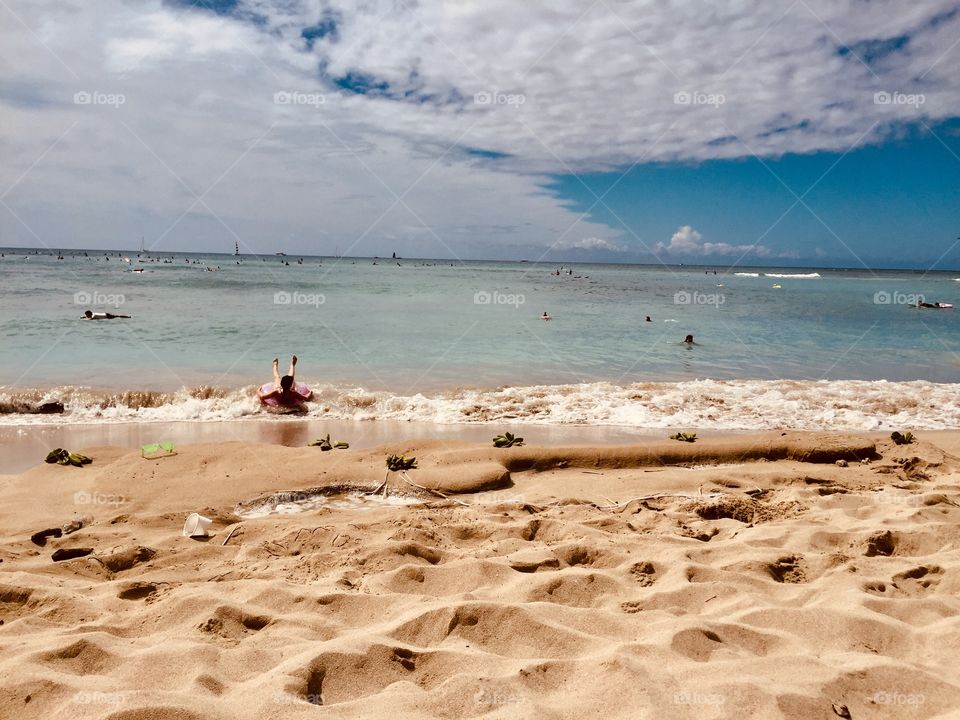 Sand guitar 