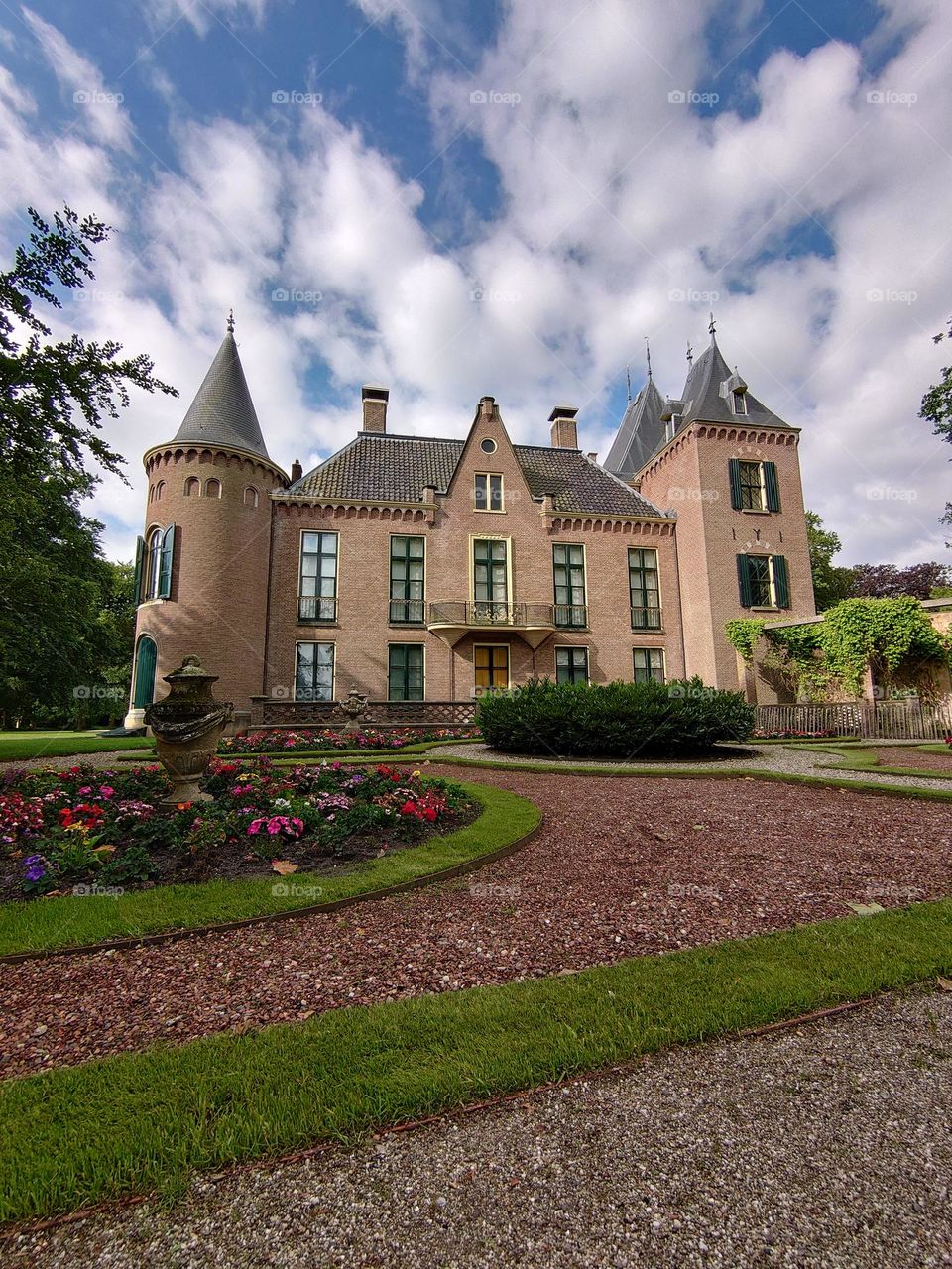 The balcony site of Castle "Keukenhof"