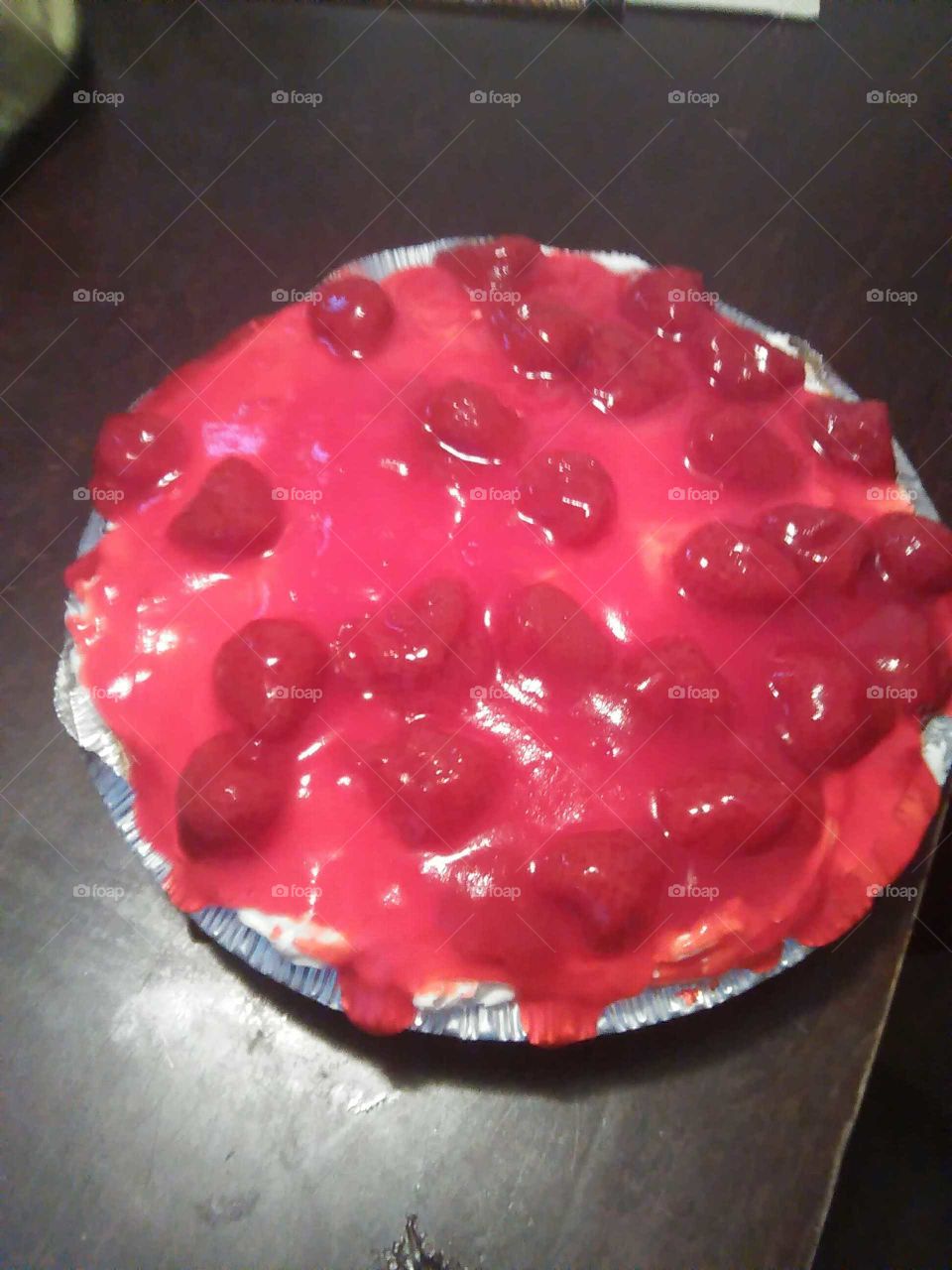 Homemade Strawberry Cheese Cake