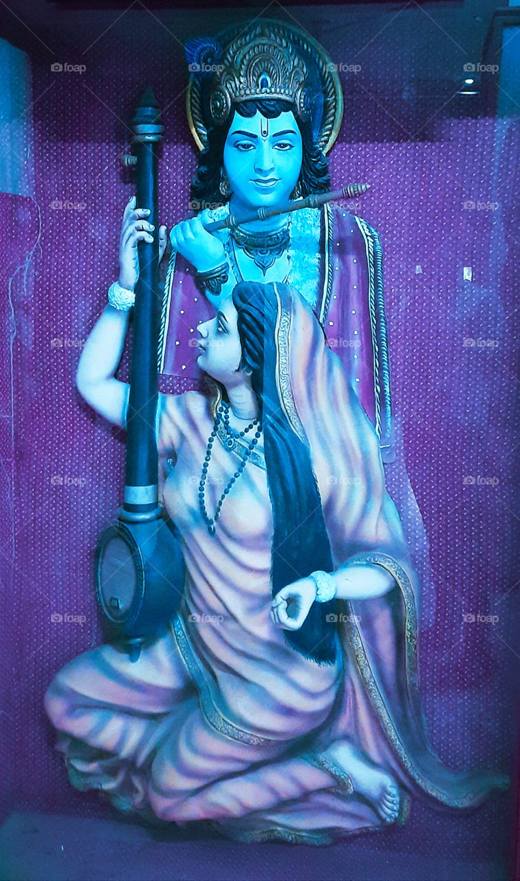 Queen of Mewar  Mirabai  Hindu mystic Poet and Devotee of  Lord krishna