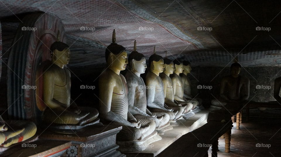 Sacred Temple of Dambulla - Sri Lanka