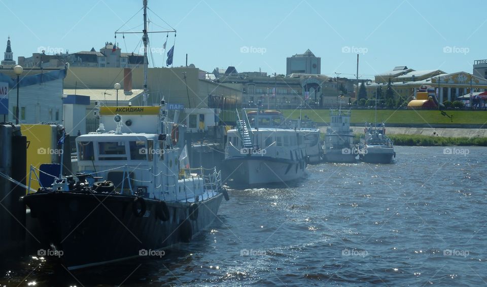 river port Cheboksary