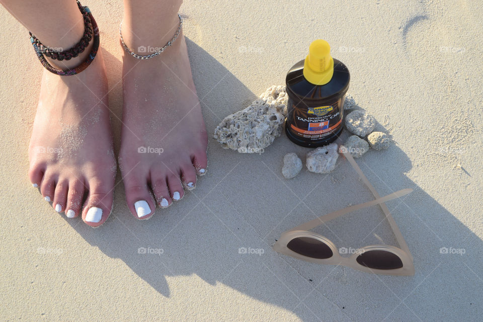 Standing By The Beach Side 