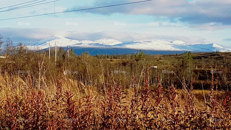 Autumn in the mountains