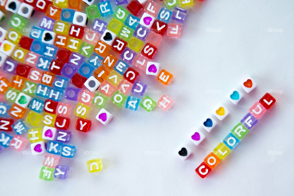 Colourful boxes