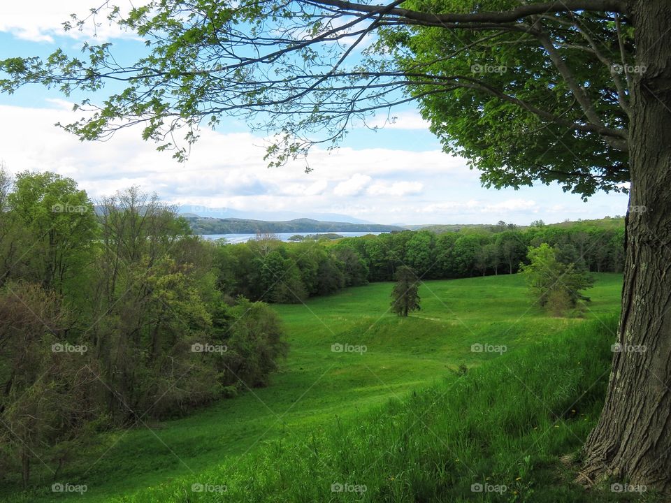 View of the Hudson River 