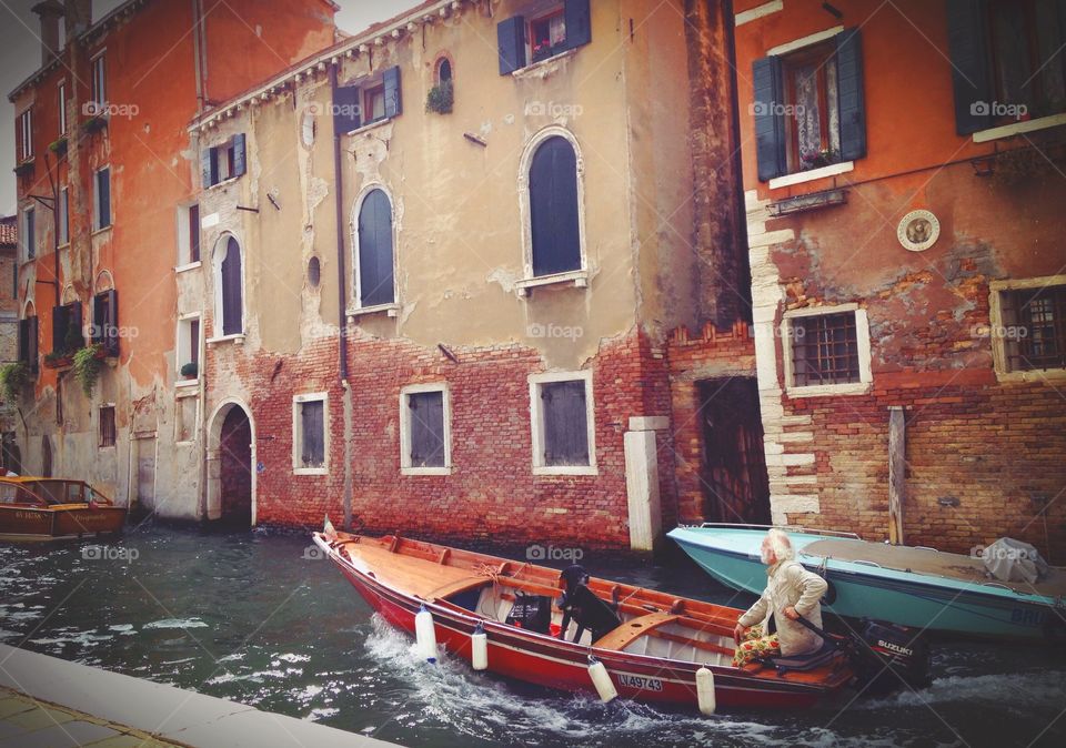 Canal, Gondola, Venetian, Architecture, Travel