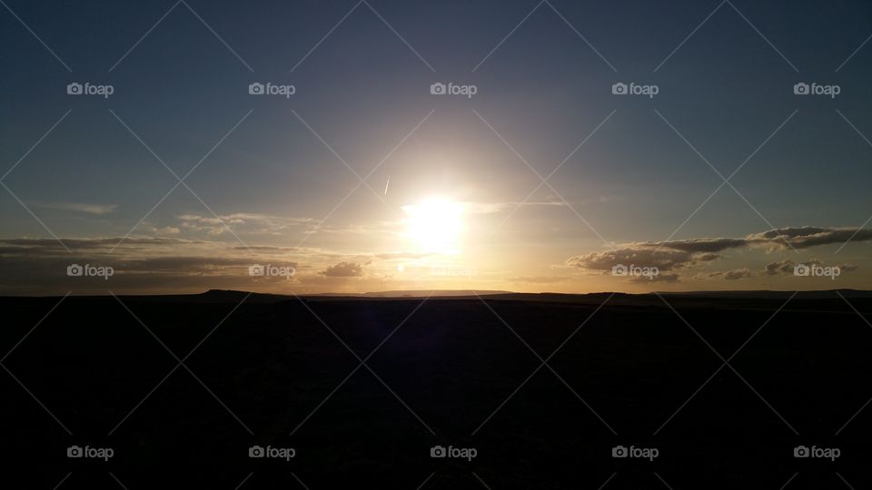 Sunset, Sun, Dawn, Landscape, Evening
