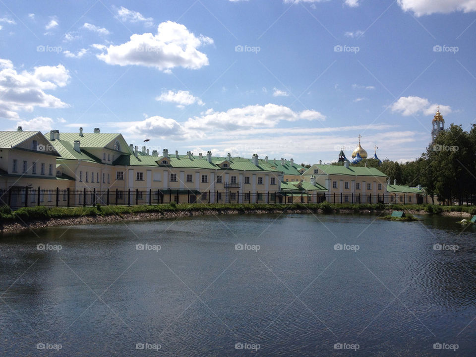 landscape sky summer lake by penguincody