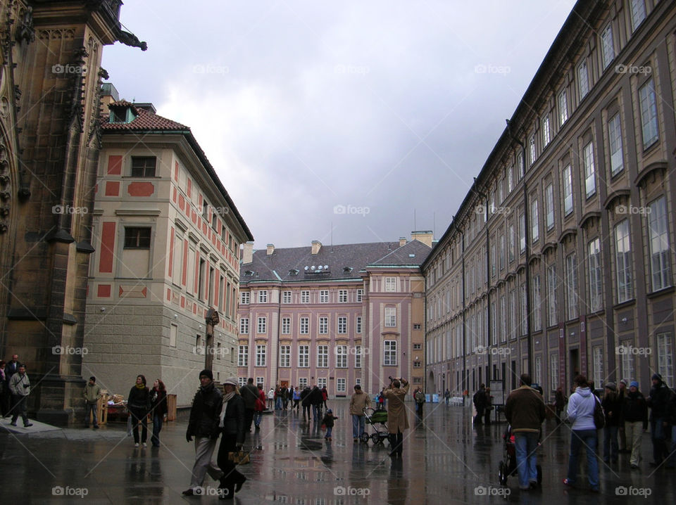 people buildings windows town by jeanello