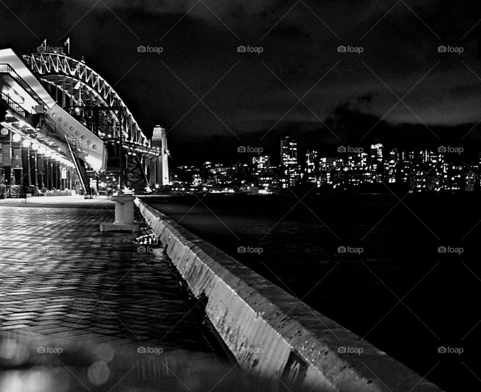 Sydney black and white