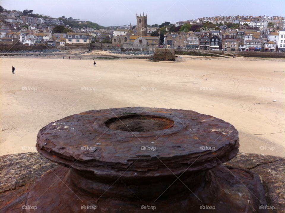 st. ives church harbour english by judgefunkymunky
