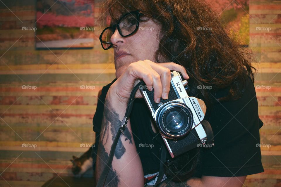 female photographer