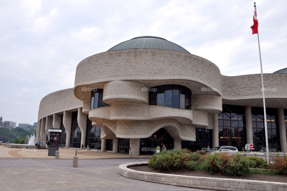 Ottawa Museum entrance