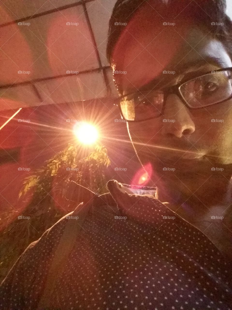 wrong side 
light have more energy than us