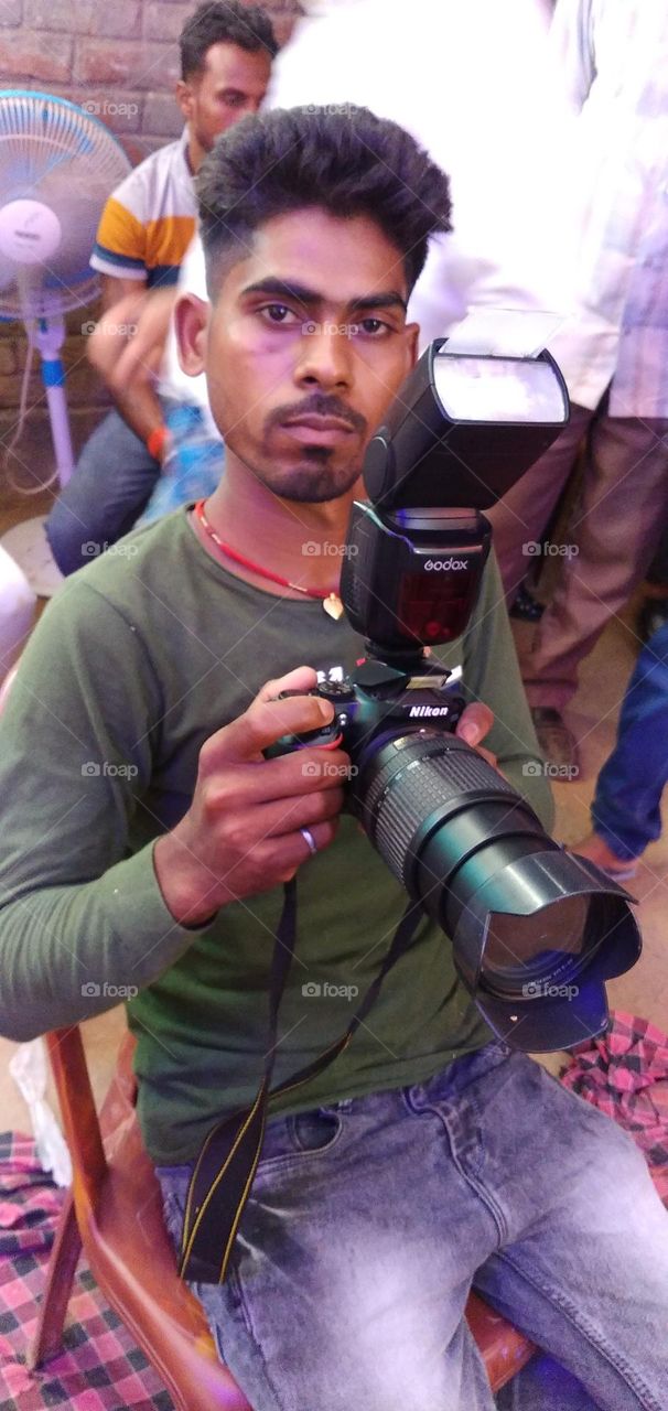 cameraman Mukesh kumar