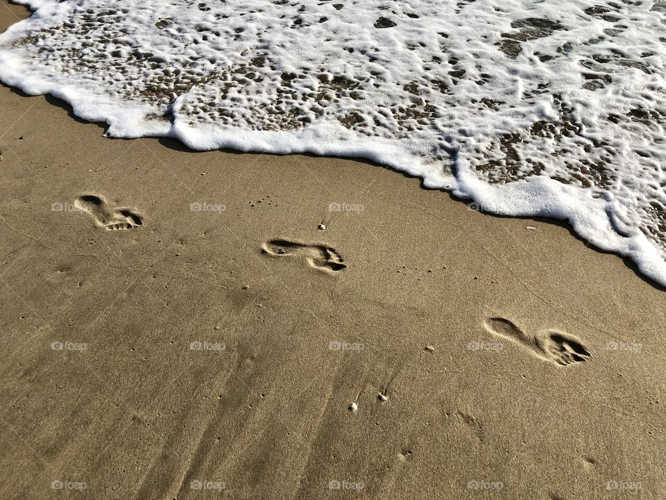 Footprints in the Sand