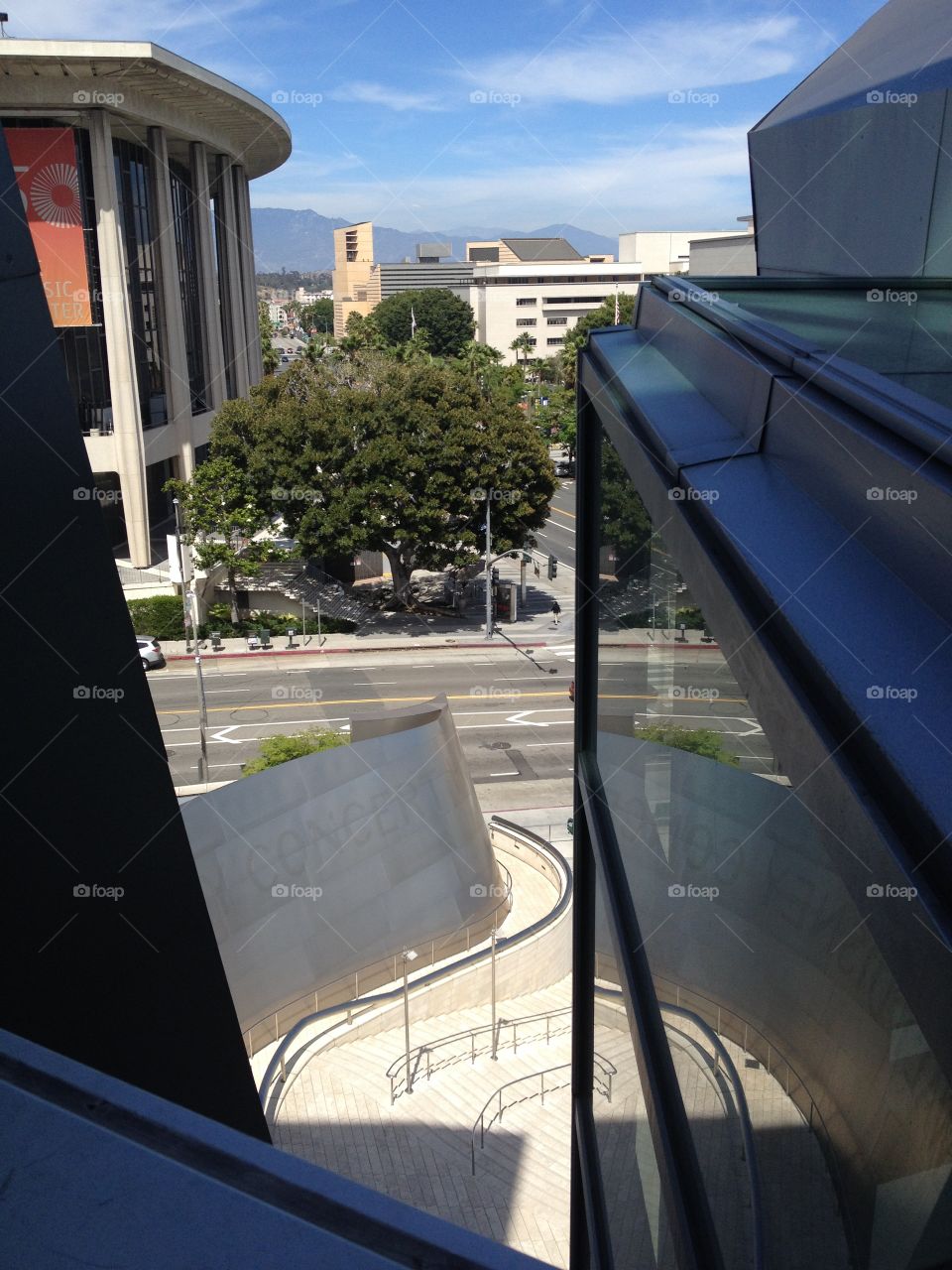 Disney Music Hall Balcony