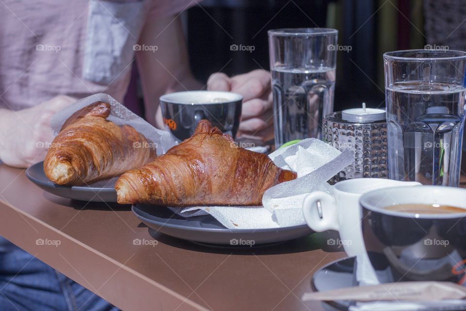 french croissant