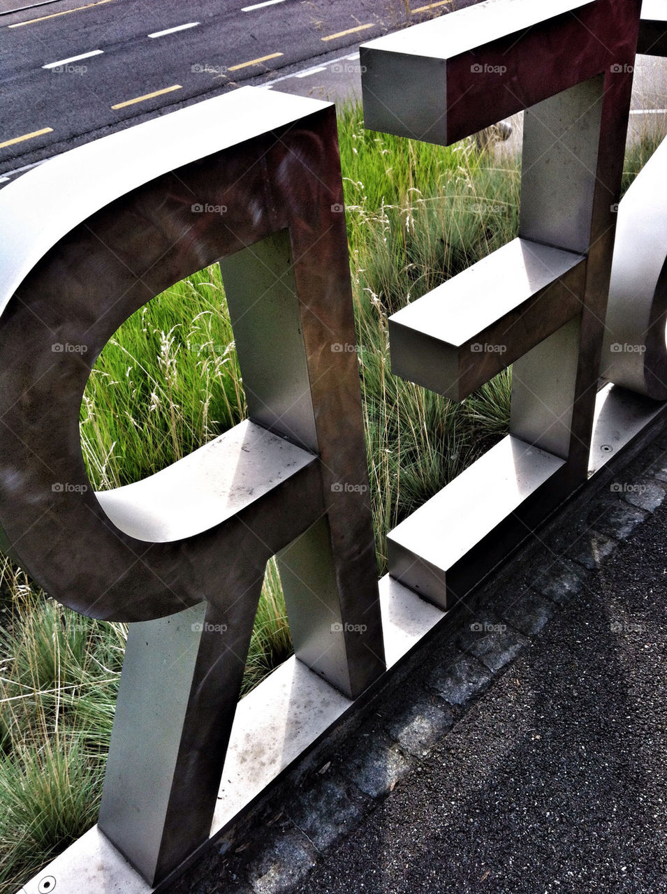 street letters road switzerland by nivoa