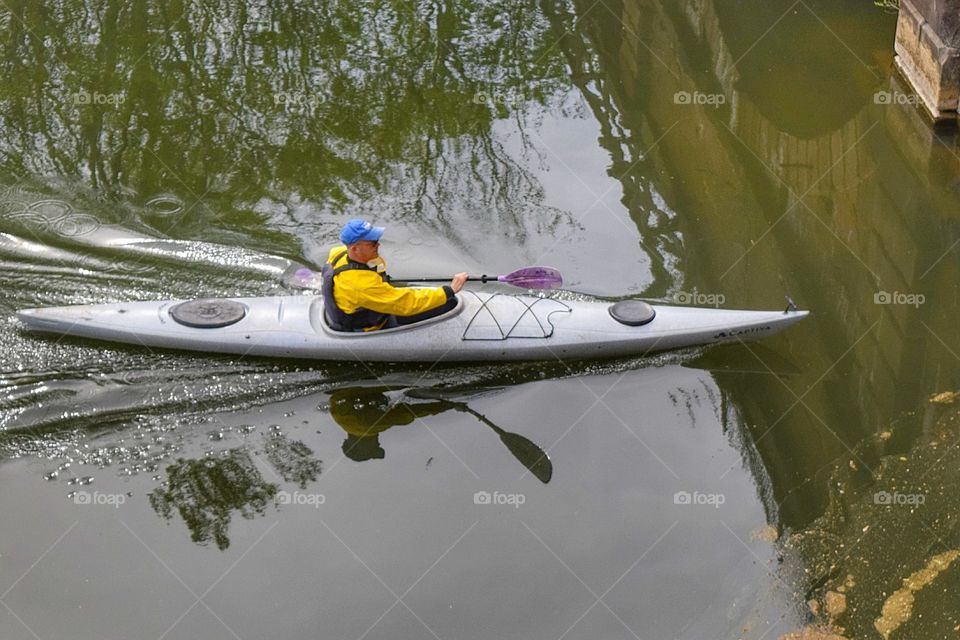 Kayaking on the Potomac