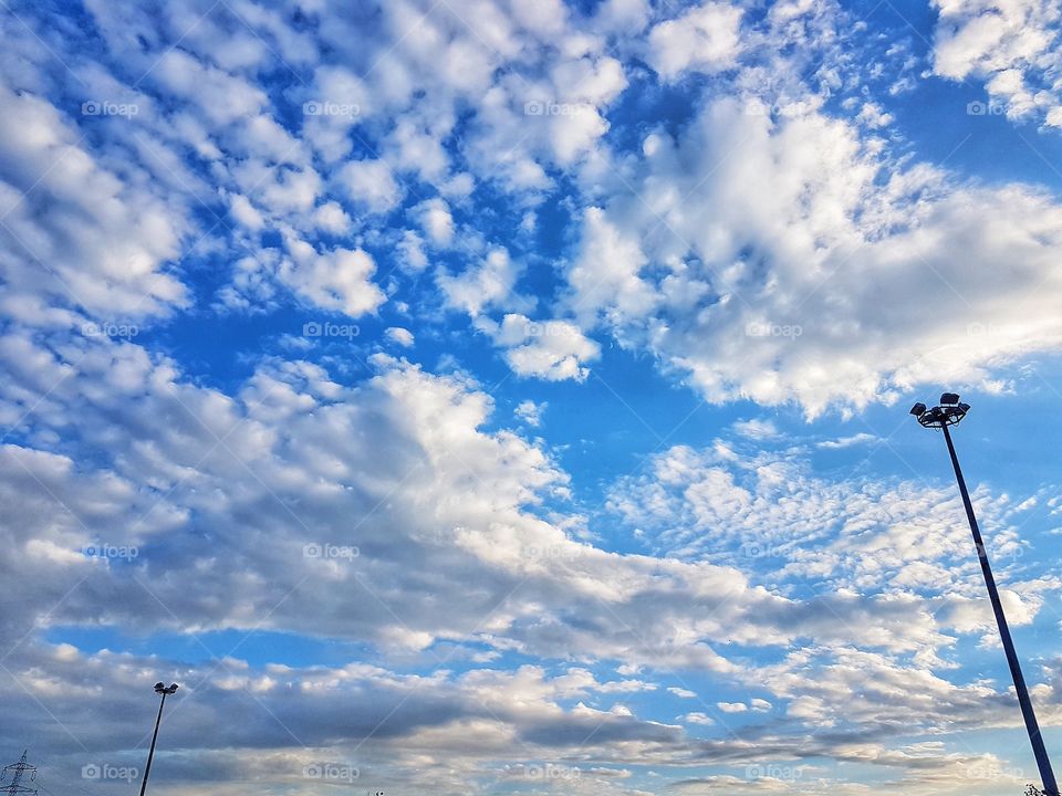 More clouds than sky.