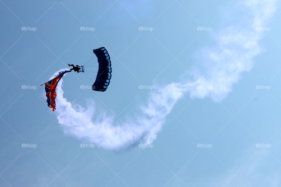 Parachute jump