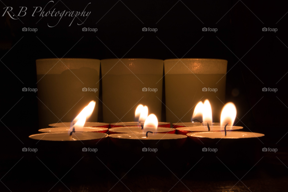 Candles spread lights and warmth in life.
