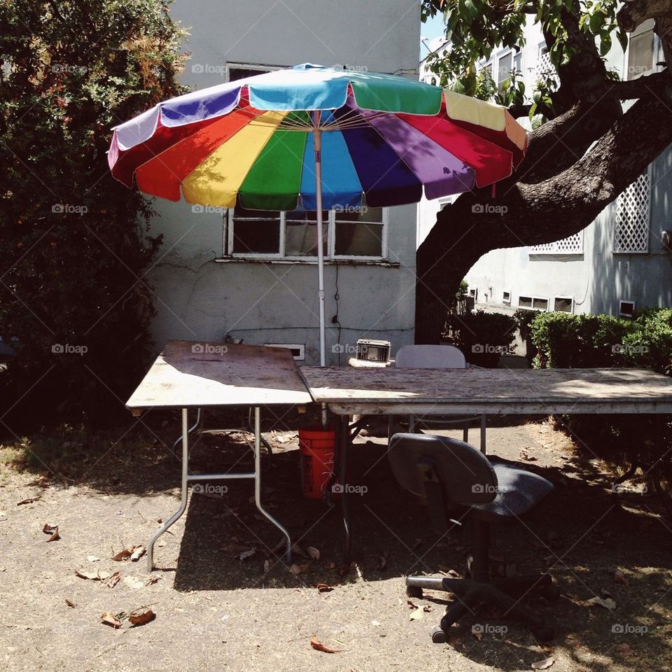 Rainbow Umbrella