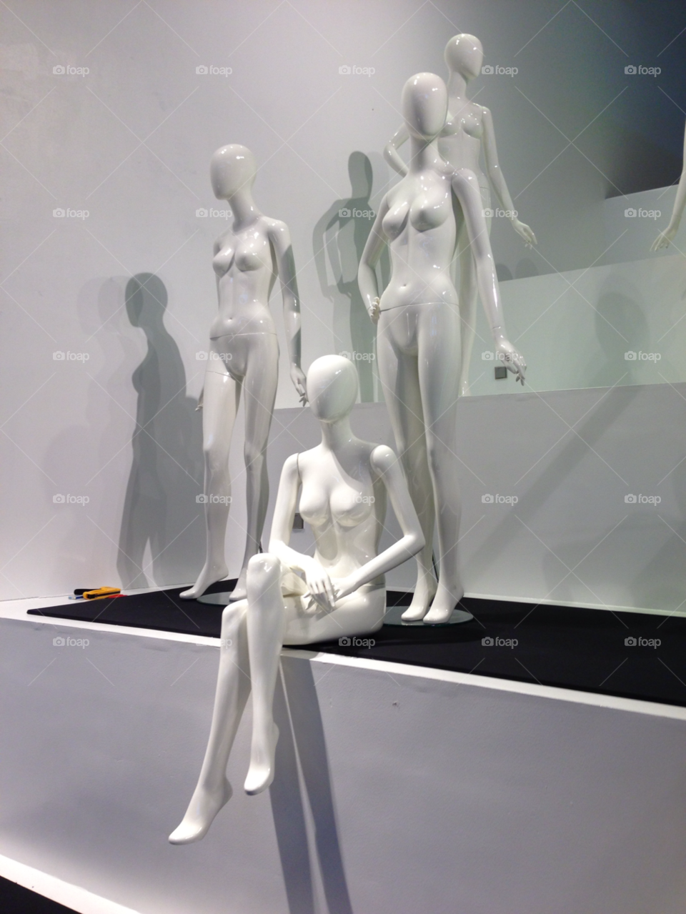 woman white nude dummy by MagnusPm