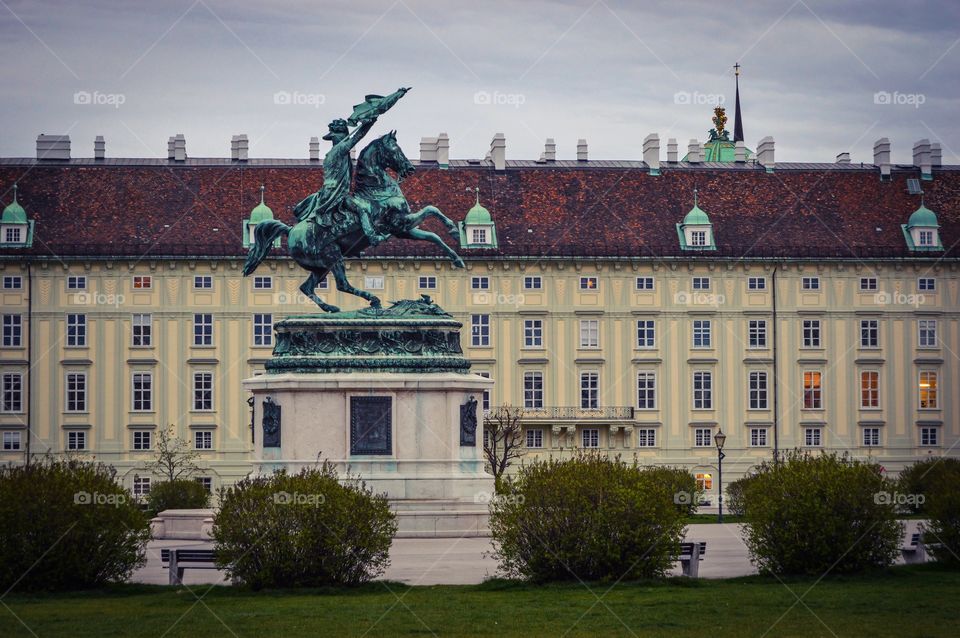 Plaza de los Heroes, Heldenplatz (Vienna - Austria)