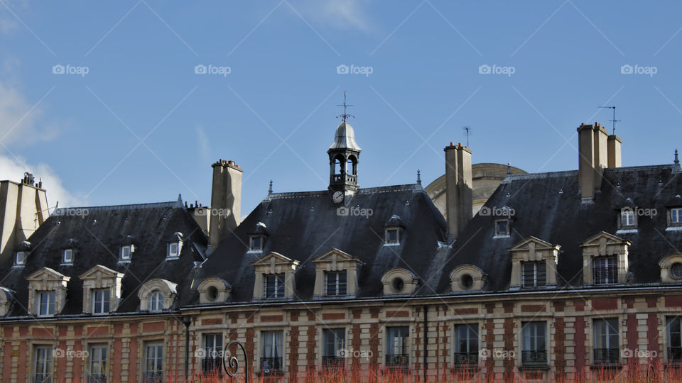 old houses in paris france