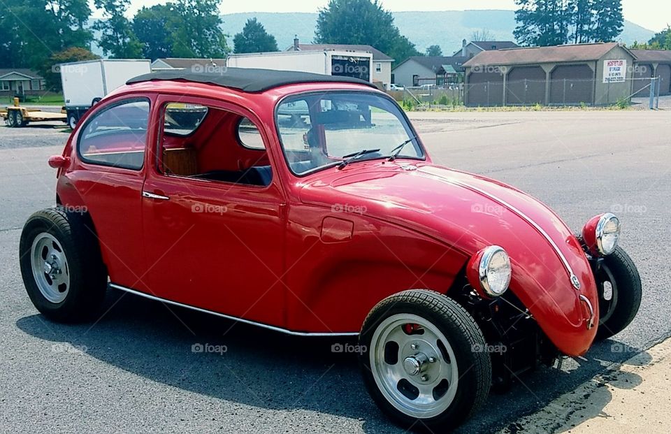 Restored VW Bug