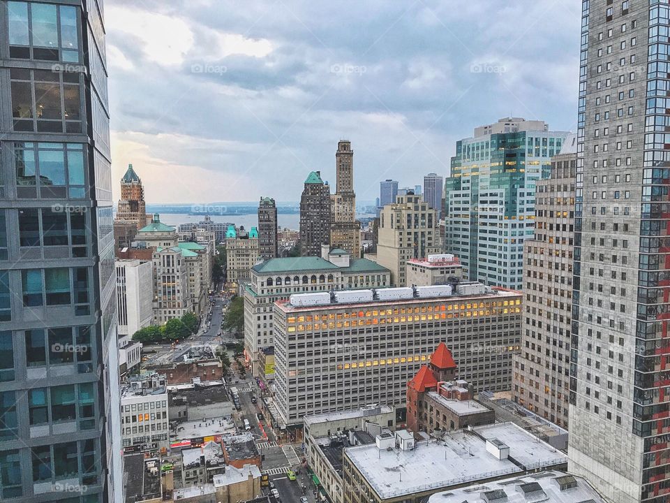 Downtown Brooklyn from above...