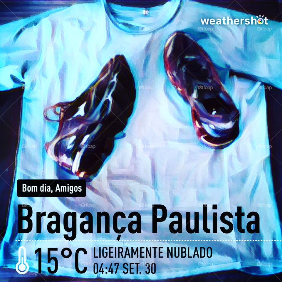 🏃‍♂️ 🇺🇸 Good Morning!  Everything ready to sweat the shirt. Let's go for a good morning jog?  Running is good for your health! / 🇧🇷 Bom dia! Tudo pronto para suar a camisa. Vamos para um bom cooper matinal? Correr faz bem para a saúde! 