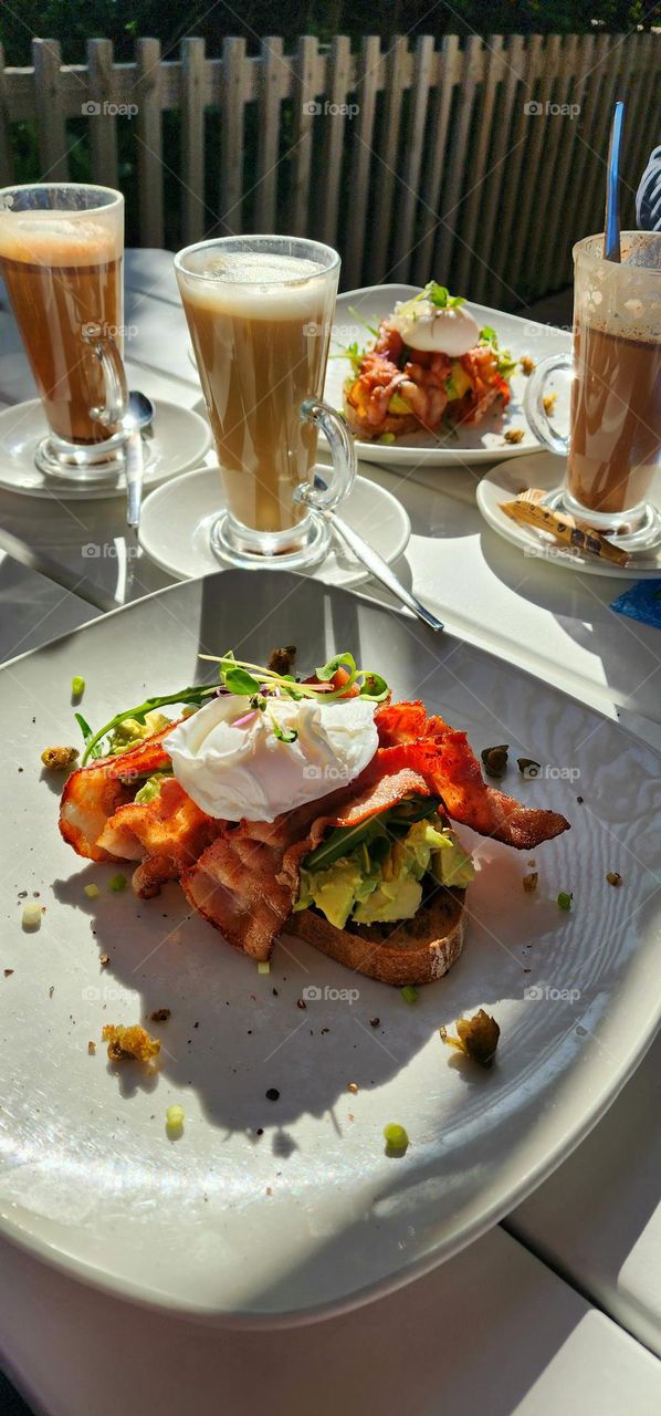 A delicious lunch at Knysna Heads in South Africa