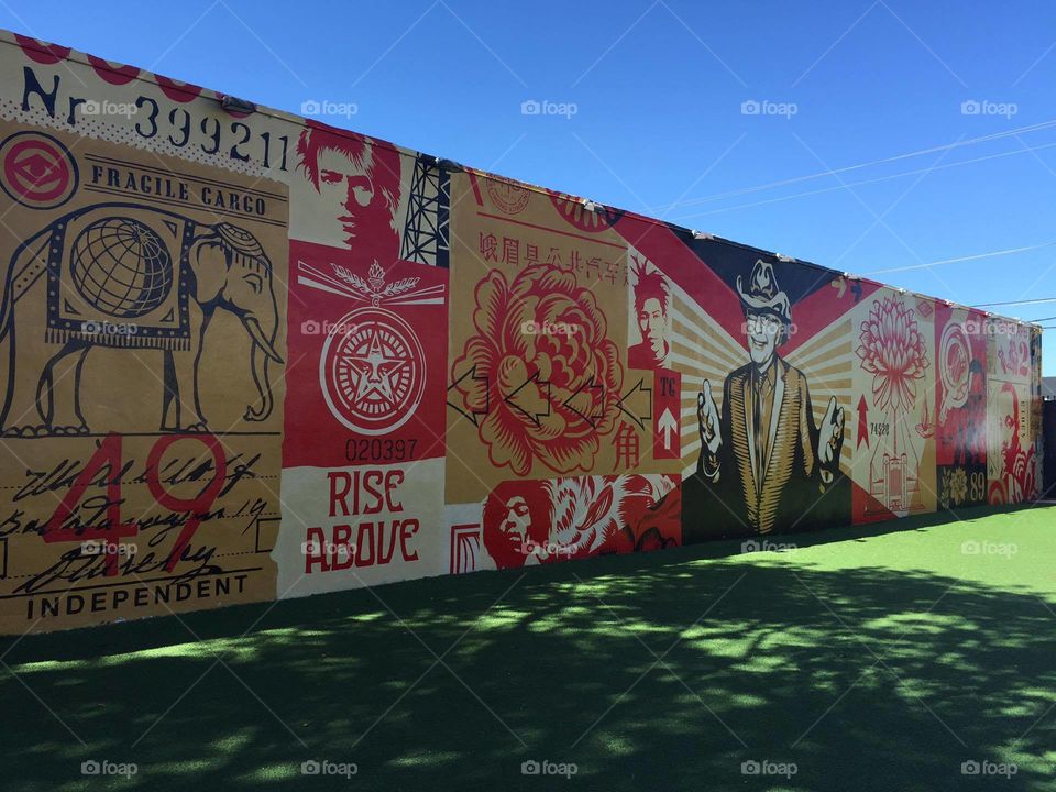 Grafity wall art miami