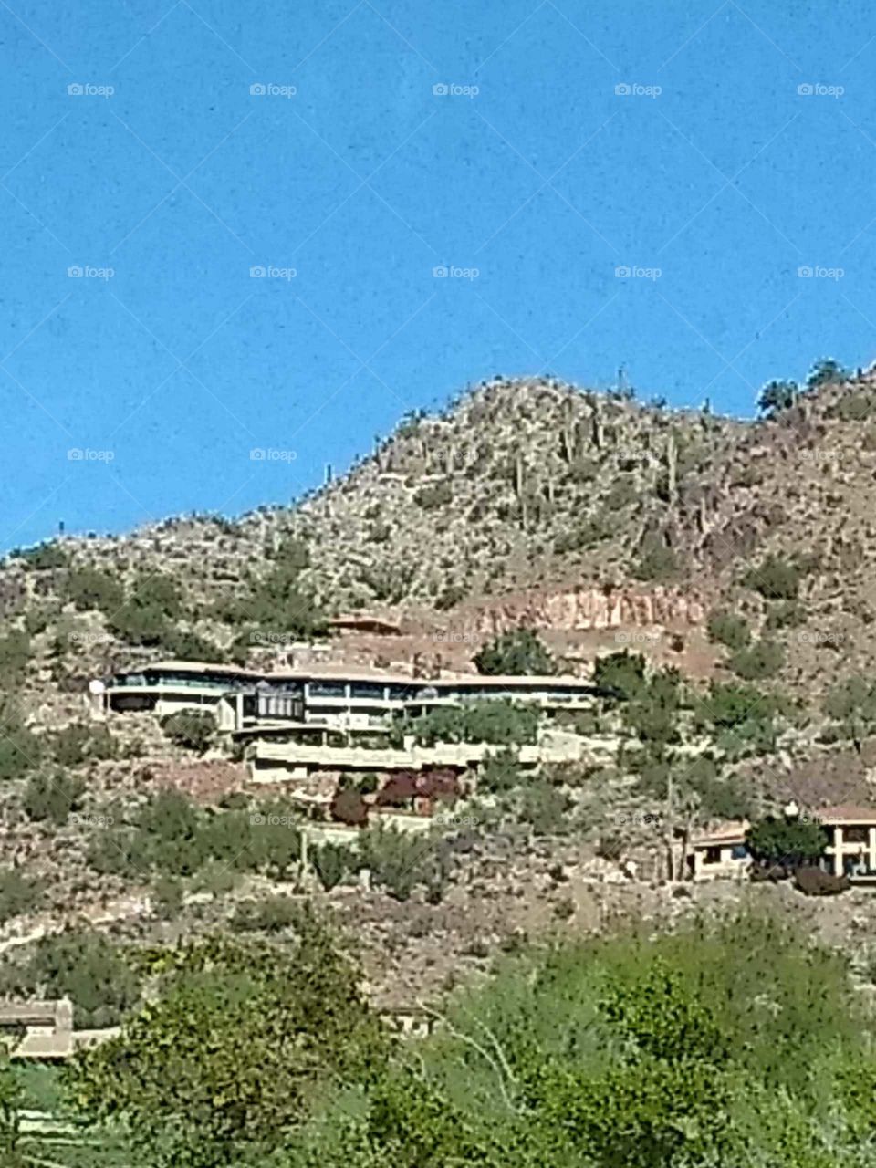 mansion in the foothills of AZ