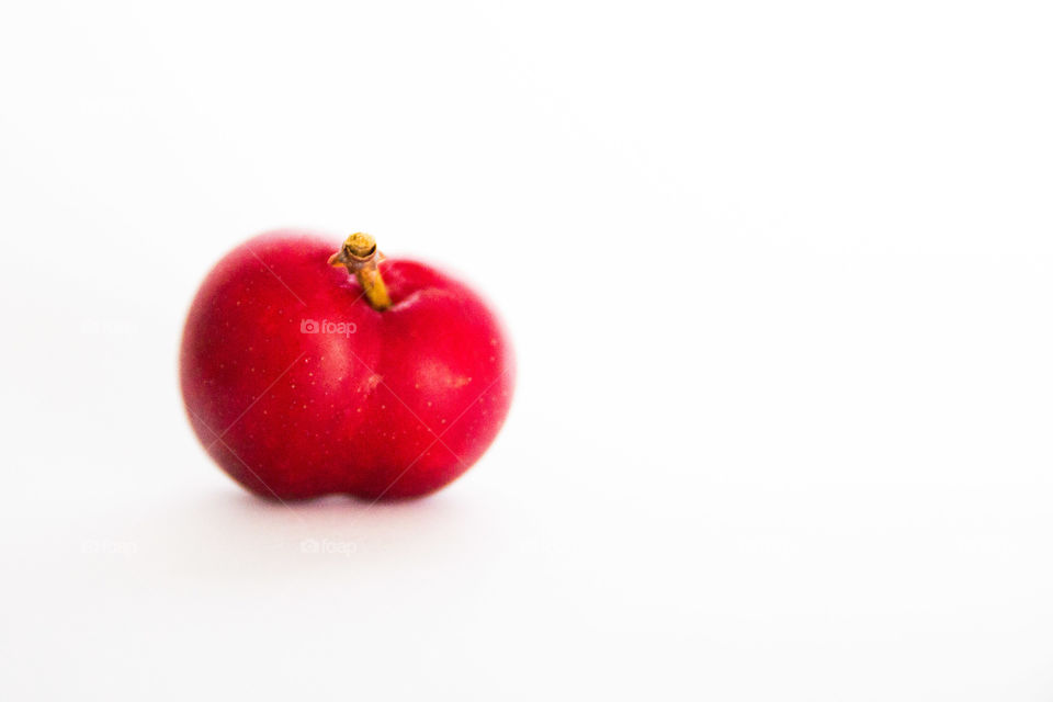 Close-up of red cherry