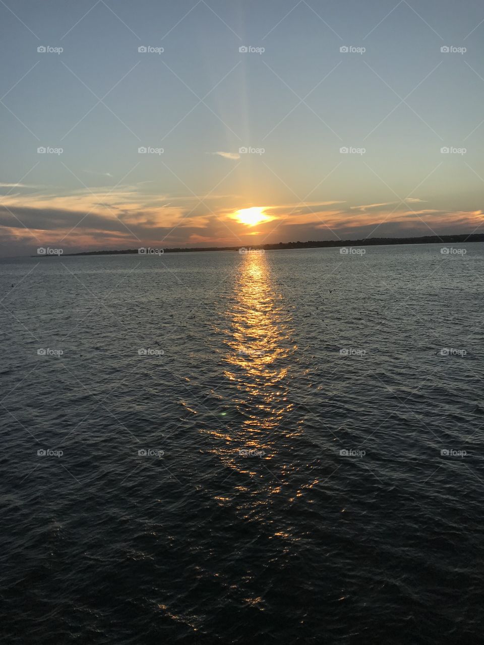 Sunset on Long Island Sound