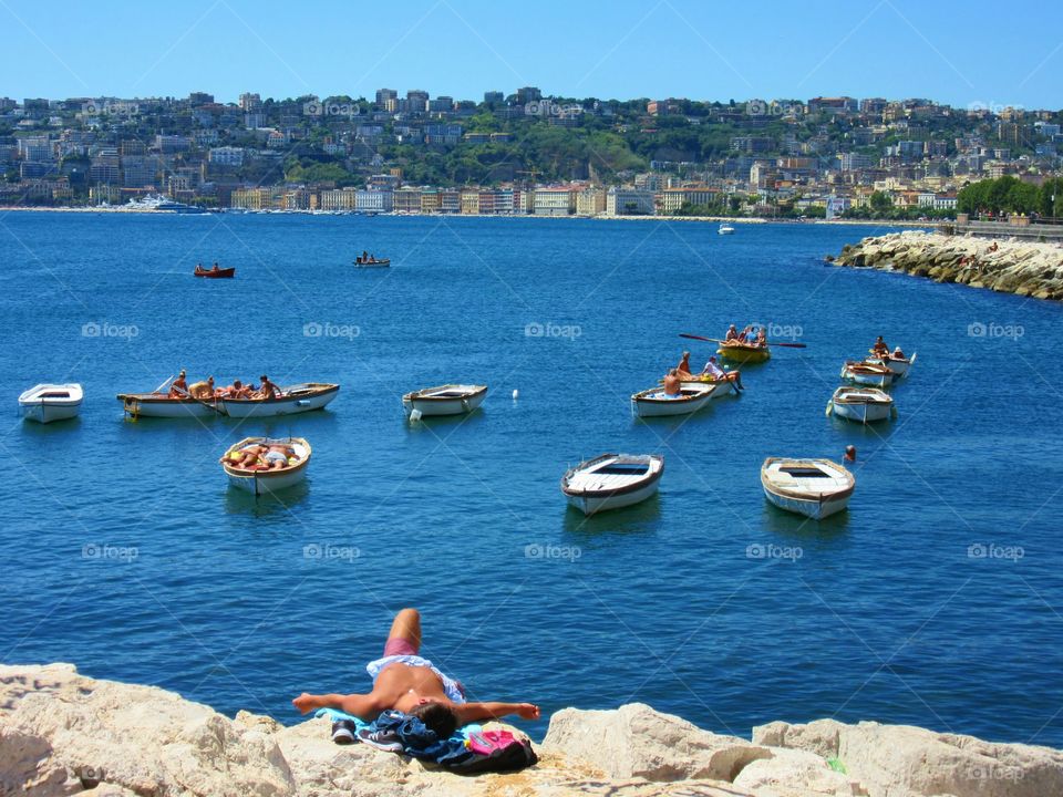 Naples ( Italy ) at Mid-August.  Happy Mid-August to you All.