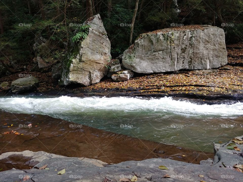 Natural Water Slides Ohiopyle, PA