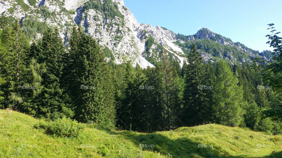 Slovenian Alps. road to vršič