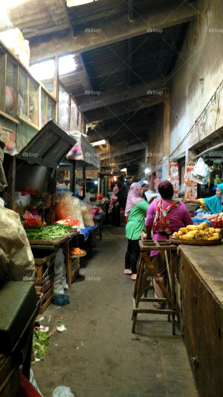 traditional market
vegetables