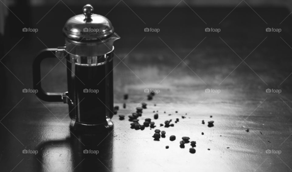 Coffee maker and coffee bean