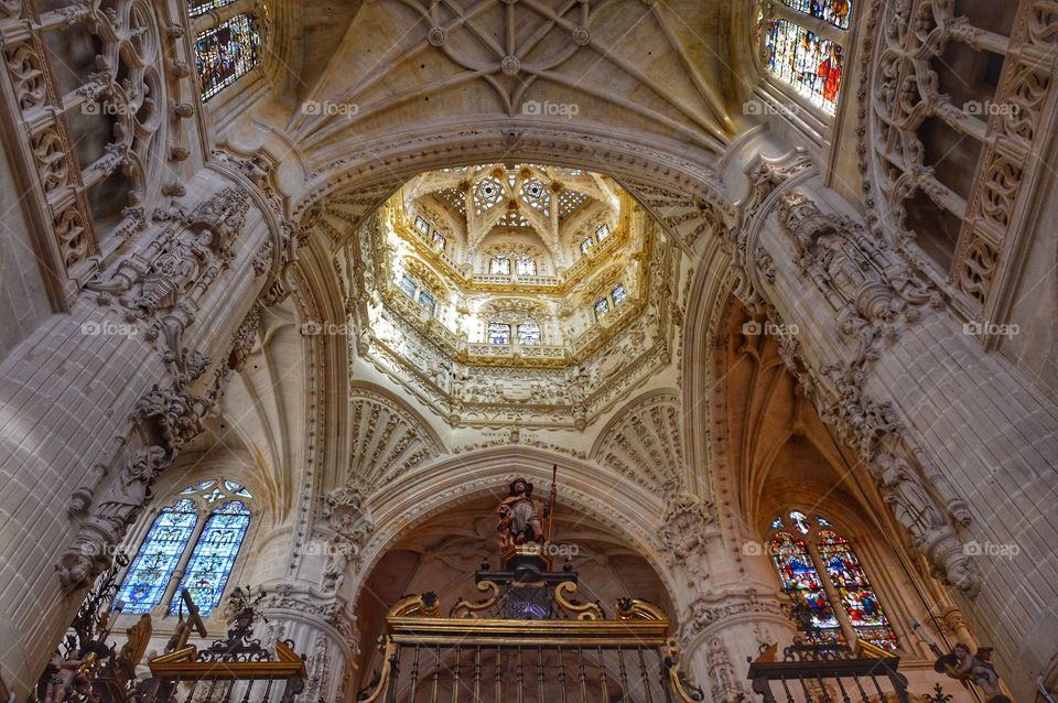 Interior de la Catedral de Burgos (Burgos - Spain)