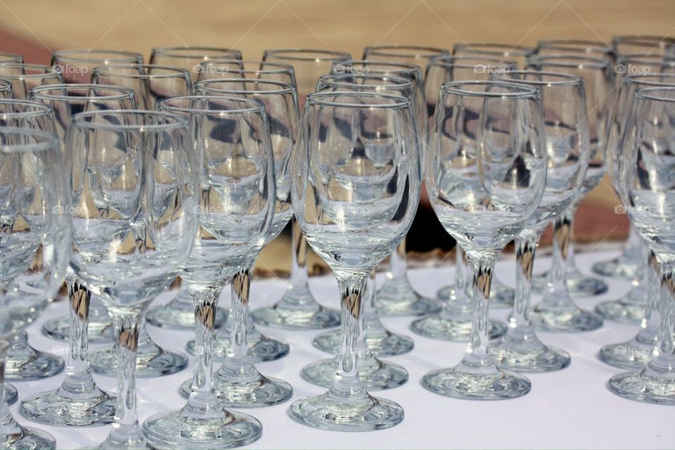 Ready for welcome drink