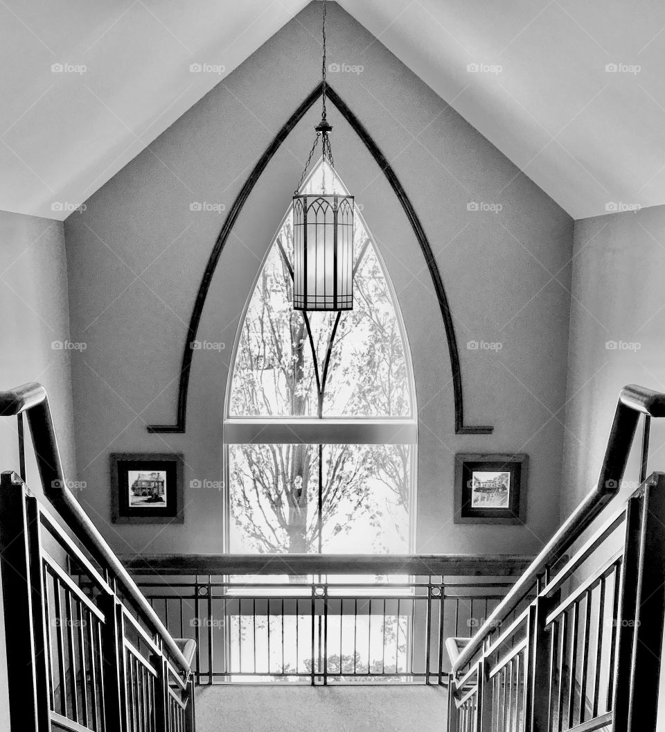 Church staircase 