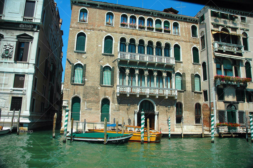 italy boats buildings windows by illusionfactory