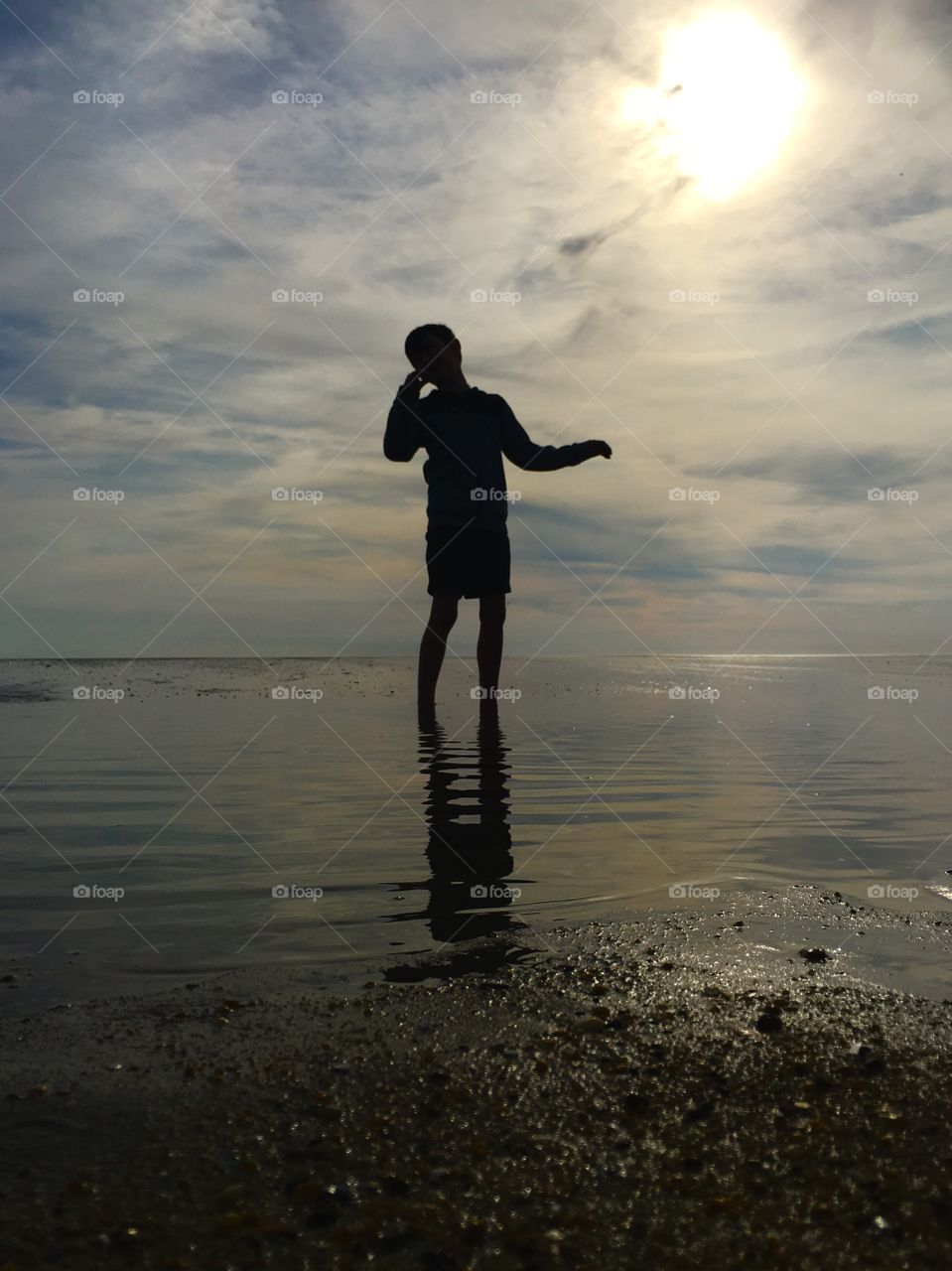 Sunrise at the beach